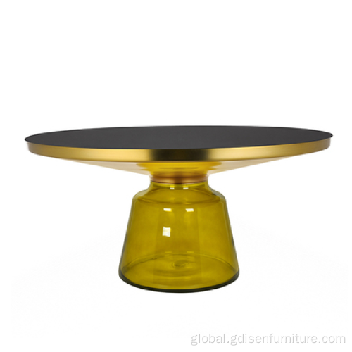 Coffee table Replica temper glass Bell Table Side Tables by Sebastian Herkner Manufactory